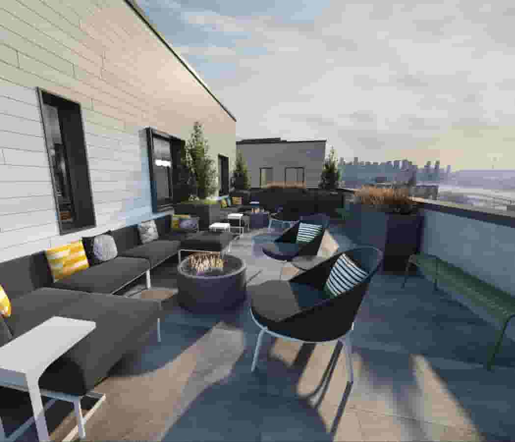 Take in the views of Downtown Sesttle and the U-District from the Rooftop Deck